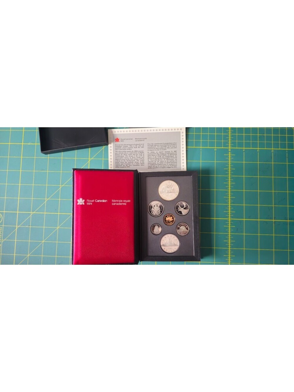 1987 Canada Proof Coin Set with Original Case and Certificate